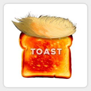 Trump is Toast: Donald Trump Guilty in New York Civil Fraud Case Magnet